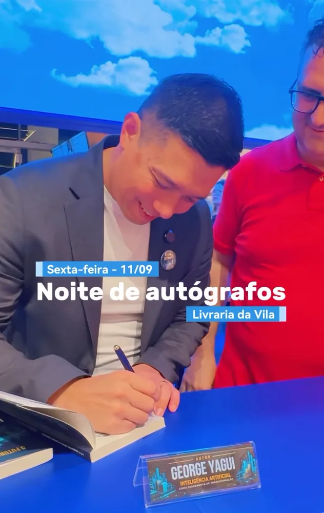 Noite de autógrafos na Livraria da Vila
